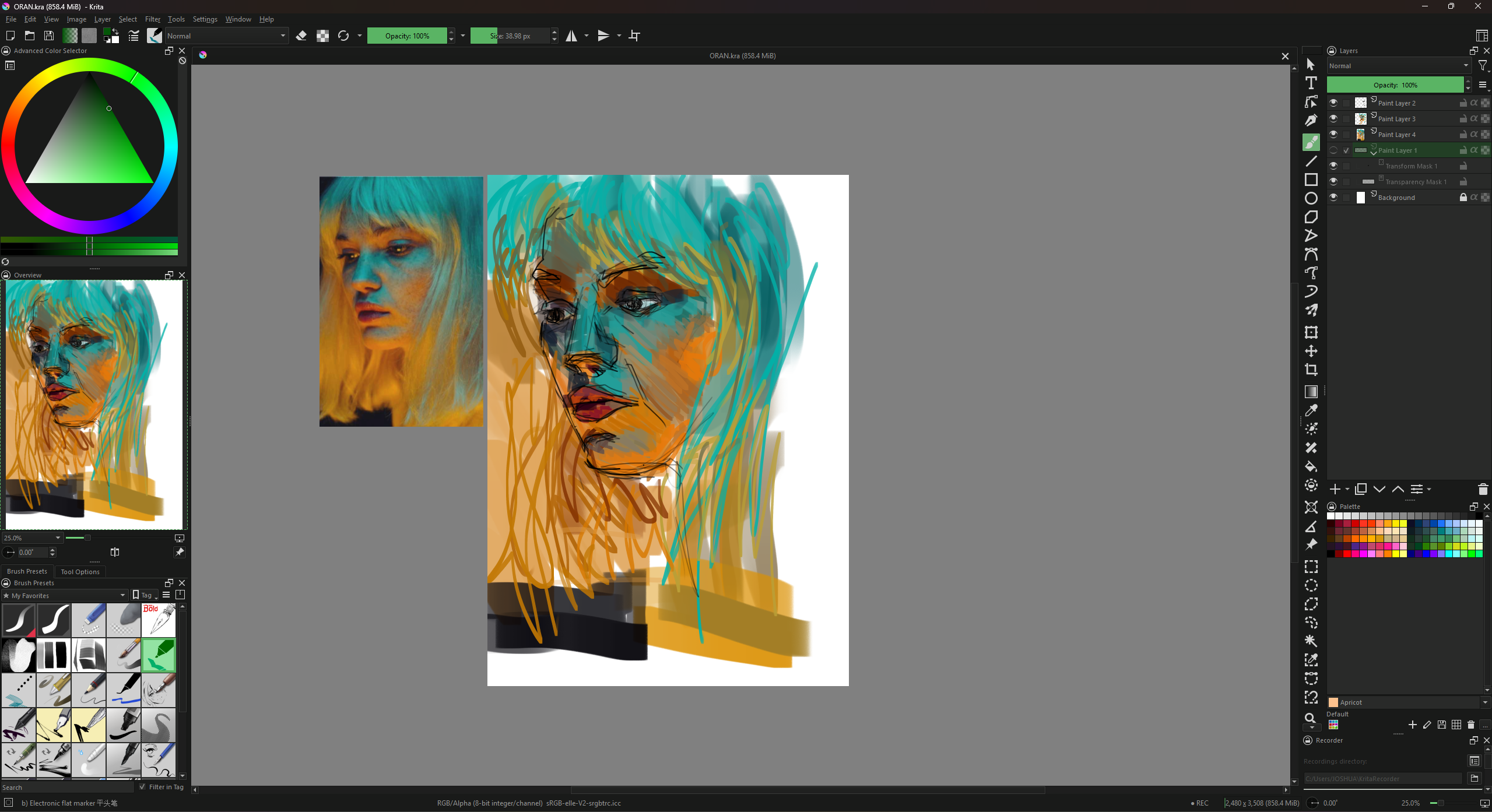 My super cool Krita Screenshot